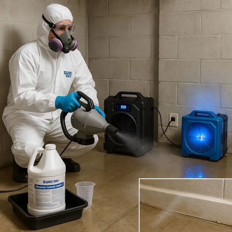 Sanitization and Odor Removal process in Fruitville, FL